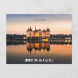 Cartão Postal Moritzburg Castle Alemanha Sunset Viagem Photo