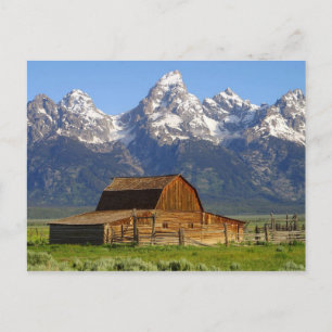 Cartão Postal Mormon Barn