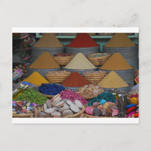 Cartão Postal Moroccan Spices