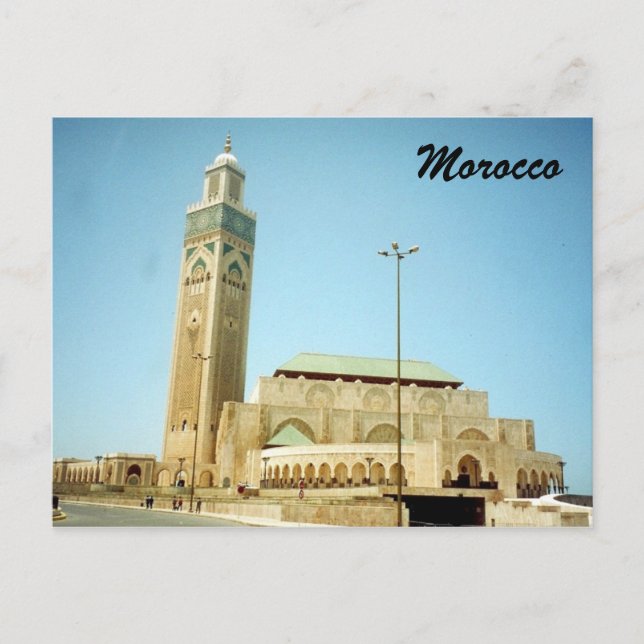 Cartão Postal morocco hassan (Frente)