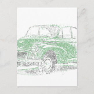 Cartão Postal Morris Minor (Biro)