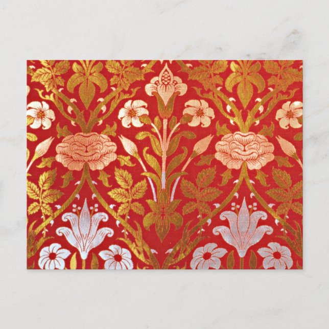 Cartão Postal Morris - Rosa e Lily (Frente)