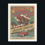 Cartão Postal Morristown NJ Retro 1950s Historic Travel<br><div class="desc">Morristown NJ Retro 1950s Travel Postcard – Colorful AI Reimagined Vintage Style Graphic Design Souvenir POD Description: Celebrate the charm of Morristown with this vibrant AI-generated reimagined travel postcard inspired by classic 1950s tourism art. Bursting with bold colors, stylish mid-century flair, and nostalgic roadside-America vibes, this conceptual design captures the...</div>