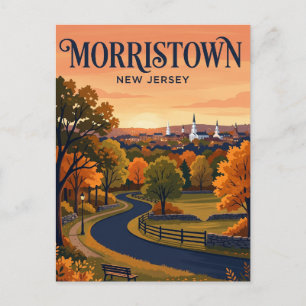 Cartão Postal Morristown Nova Jérsei