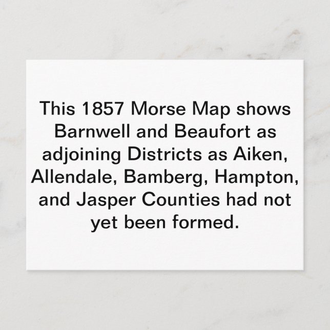 Cartão Postal morse (Frente)