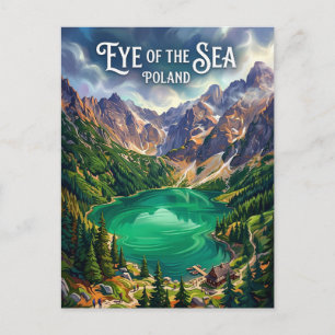 Cartão Postal Morskie Oko Polônia
