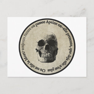 Cartão Postal Morte