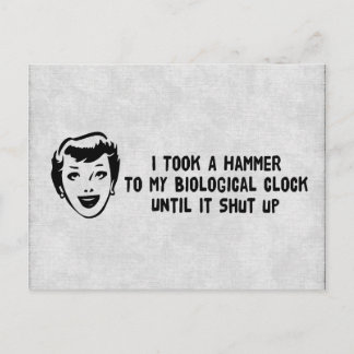 Cartão Postal Morte A Relógios Biológicos