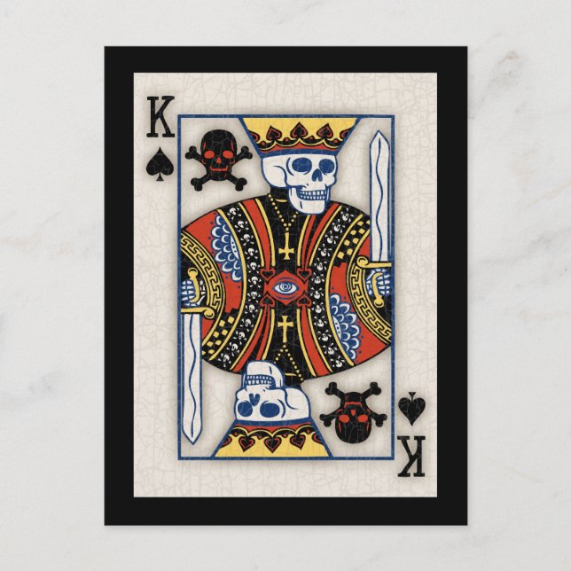 Cartão Postal Morte de Espadas (Frente)