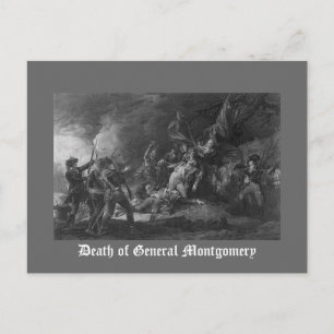 Cartão Postal Morte do General Montgomery