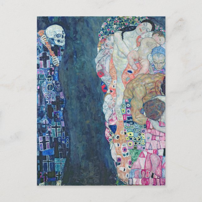 Cartão Postal Morte e vida, c.1911 (petróleo na canvas) (Frente)