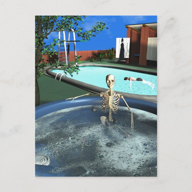 Cartão Postal Morte Leva Uma Tarde (Frente)