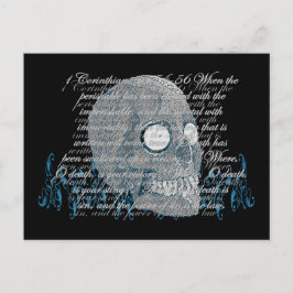 Cartão Postal Morte, onde está seu Sting? 1 cor 15:54-56