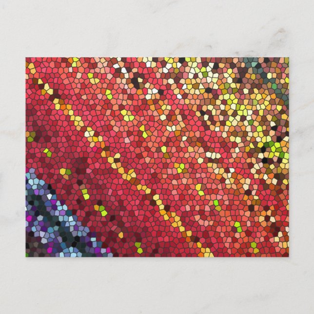 Cartão Postal Mosaico do Pentágono (Frente)