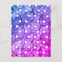 Mosaico Periwinkle Flor de Vida