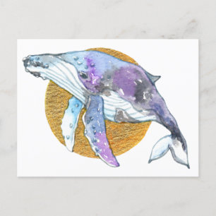 Cartão Postal Mosca de baleia