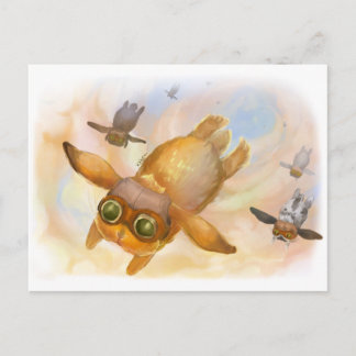 Cartão Postal Mosca-mosca