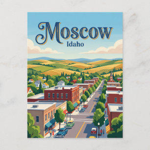 Cartão Postal Moscou Idaho