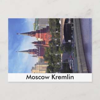 Cartão Postal Moscou Kremlin