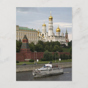 Cartão Postal Moscou Kremlin, panorama