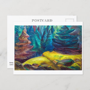 Cartão Postal Moss Amarelo   Emily Carr  