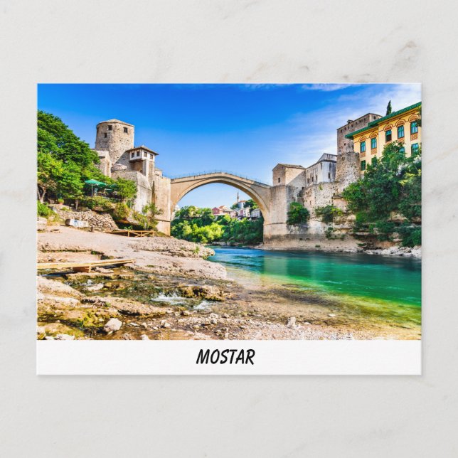 Cartão postal Mostar (Frente)