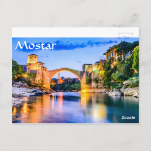 Cartão Postal Mostar, Bósnia e Herzegovina