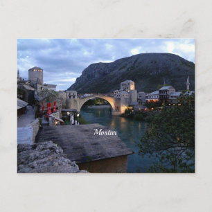 Cartão Postal Mostar, Bósnia e Herzegovina