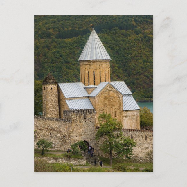 Cartão Postal Mosteiro de Ananuri Georgia (Frente)