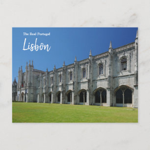 Cartão Postal Mosteiro de Jeronimos - Lisboa - O Real Portugal
