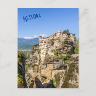 Cartão Postal Mosteiros de Meteora, Cartão-postal de Grécia