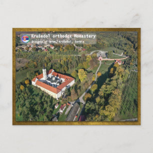 Cartão Postal MOSTEIROS SÉRVIOS - Mosteiro de Krušedol