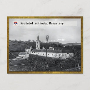 Cartão Postal MOSTEIROS SÉRVIOS - Mosteiro de Krušedol 1906