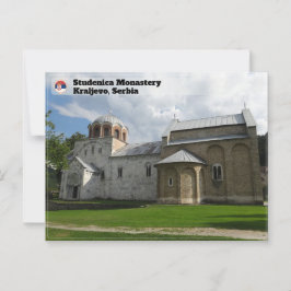 Cartão Postal MOSTEIROS SÉRVIOS - Mosteiro de Studenica