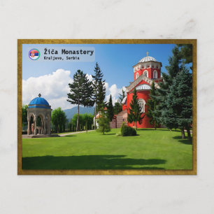 Cartão Postal MOSTEIROS SÉRVIOS - Mosteiro de Žiča 2