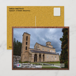 Cartão Postal MOSTEIROS SÉRVIOS - Mosteiro Sopoćani
