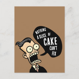 Cartão Postal Mostre-me o bolo
