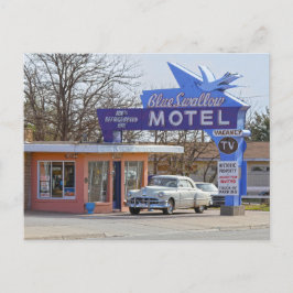 Cartão Postal Motel Blue Swallow, Tucumcari, Novo México