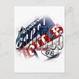 Cartão Postal Motel Capri Ocidental - Tulsa - Rota 66