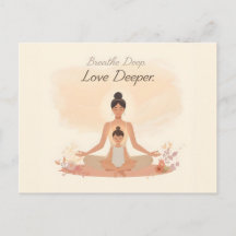 Mother & Child Meditation Serenity Art