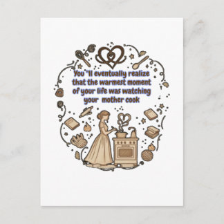 Cartão Postal motherhood postcard