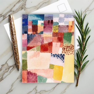 Cartão Postal Motif da pintura de Hammamet (1914) por Paul Klee