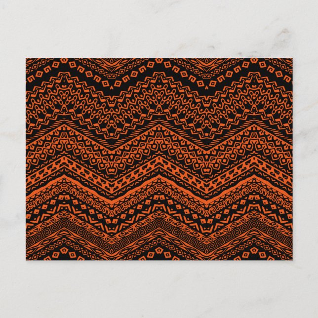 Cartão Postal Motifs Étnicos 4 (Frente)