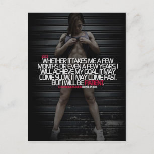 Cartão Postal Motivação no seu melhor