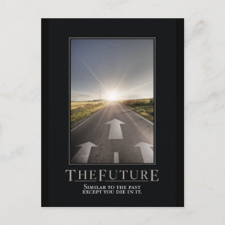 Cartão postal Motivacional Futuro