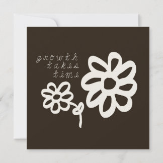 Cartão Postal Motivacional Inspirador de Crescimen