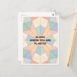 Cartão Postal Motivacional Personalizado