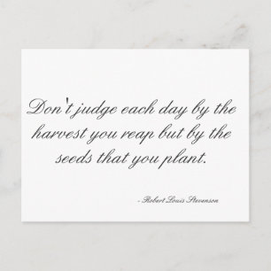 Cartão postal motivacional sobre a vida