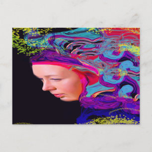 Cartão Postal Motivos da sua mente