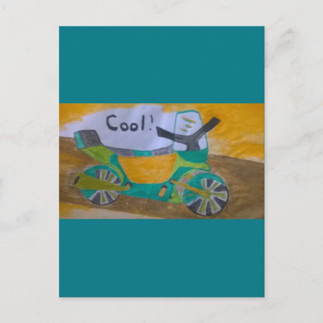 Cartão Postal moto (Frente)